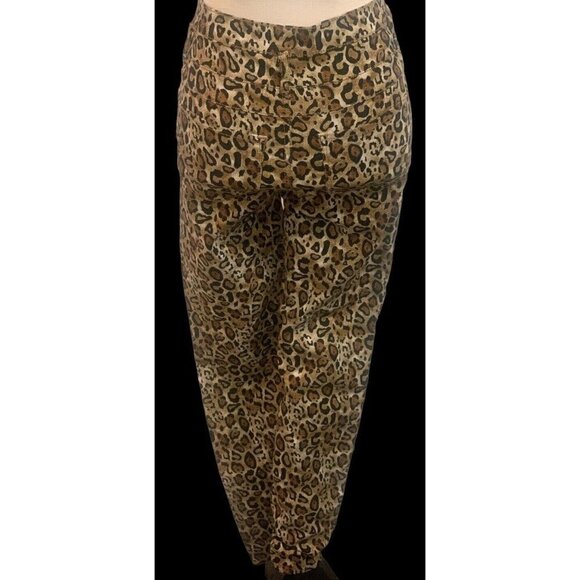 No Boundaries Womens Midrise Skinny Leopard Print Jeans Junior Size 5 Pants - Picture 7 of 12